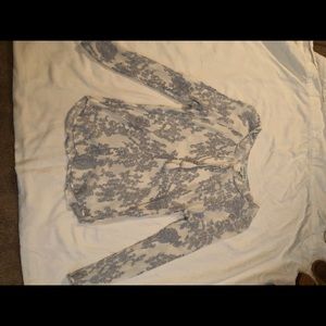 Toulon blue and white tunic